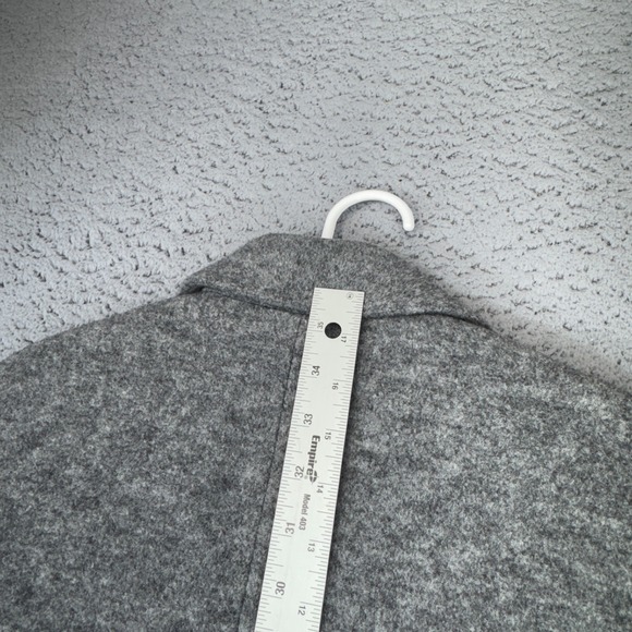 Rag and Bone Coat Womens Extra Small Gray Oversized Drop Shoulder Estelle Cocoon - Picture 8 of 15